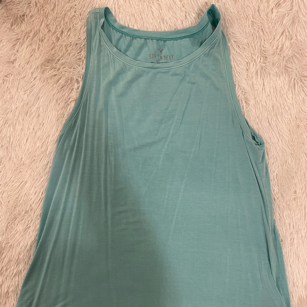American Eagle Teal Tank